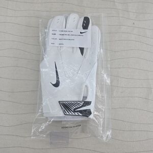 Nike Mens NFL Promo Cold Weather Receiver Vapor White Gloves CQ9159-102 Sz XXXXL
